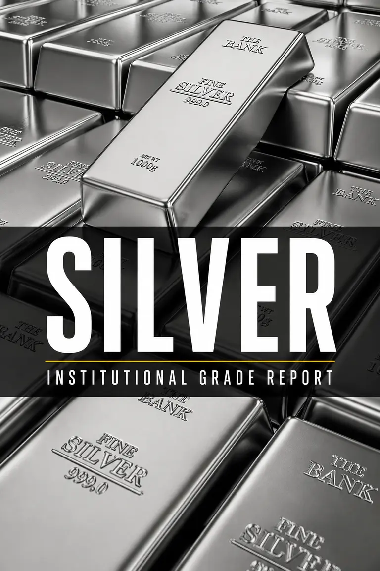 Silver institutional-grade report cover