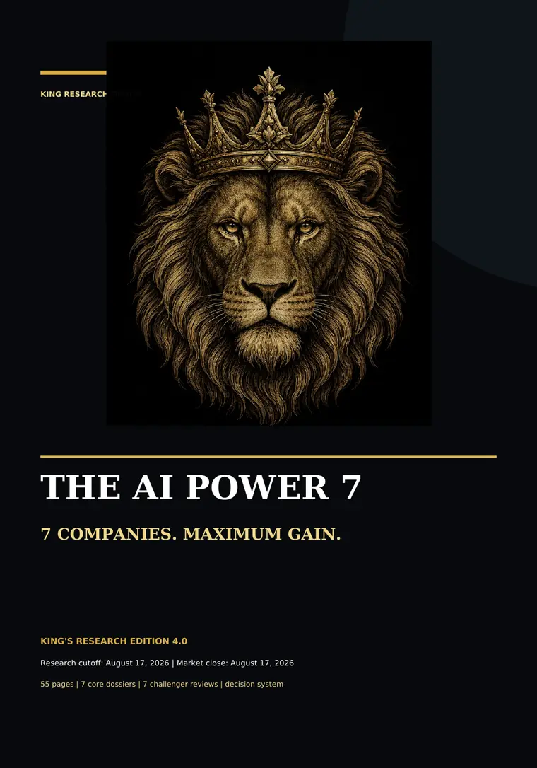 The AI Power 7 King's Research Edition cover